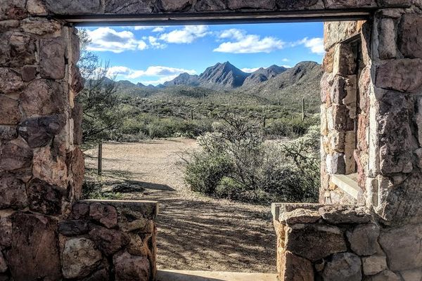 View of the valley from the homestead.