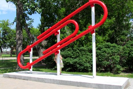 Paperclip replica in Kipling
