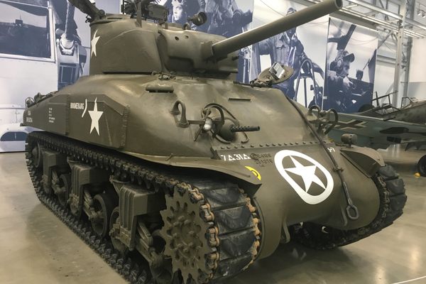 M4A1 Sherman Medium Tank.