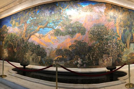 Tiffany Glass Mural
