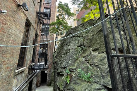 Rat Rock in Morningside Heights