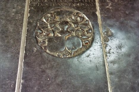 Snel's Grave - he died in 1626