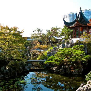 Dr. Sun Yat-Sen Classical Garden - Maple Hall Courtyard.