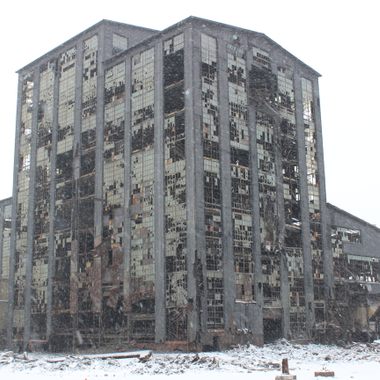 The Huber breaker today.