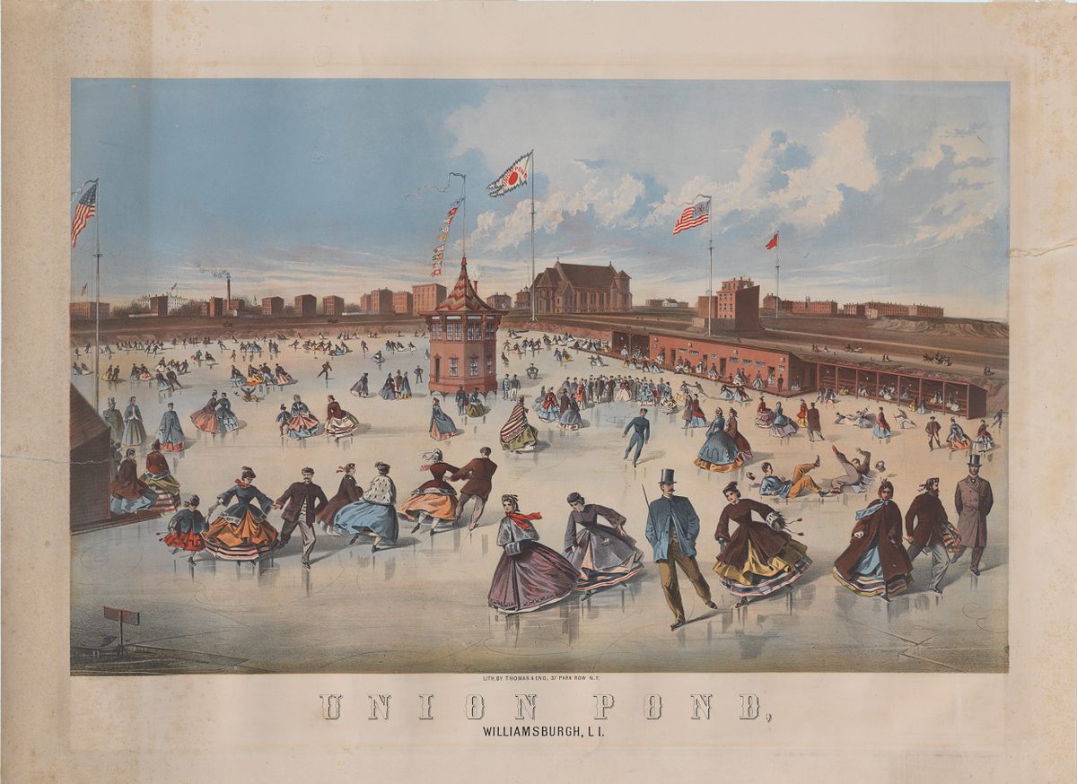 <em>Union Pond</em>, Williamsburg, Brooklyn, c. 1863