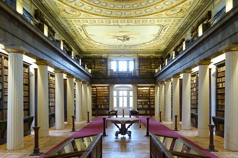 The library of the Sarospatak Reformed College