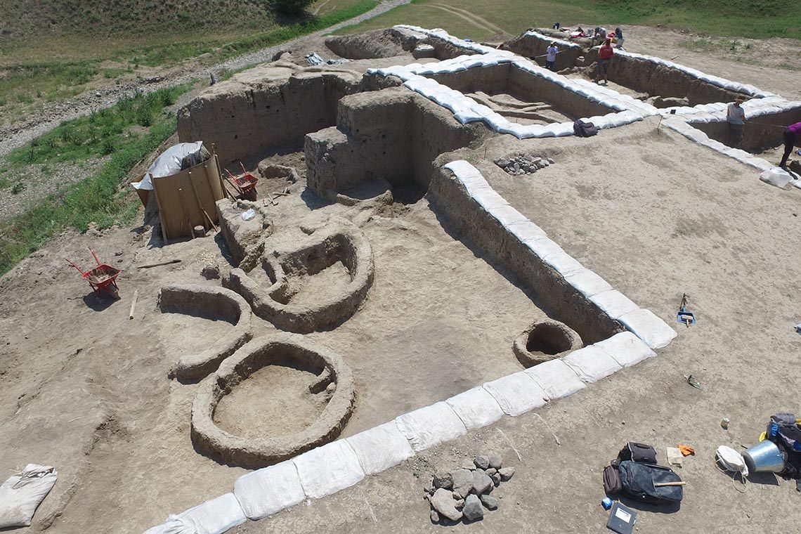 The site of Gadachrili Gora.