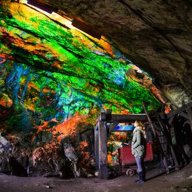 The colorful, glowing rocks of Sterling Hill