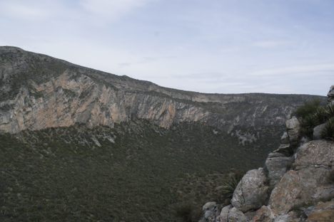 View of the crater from the rim