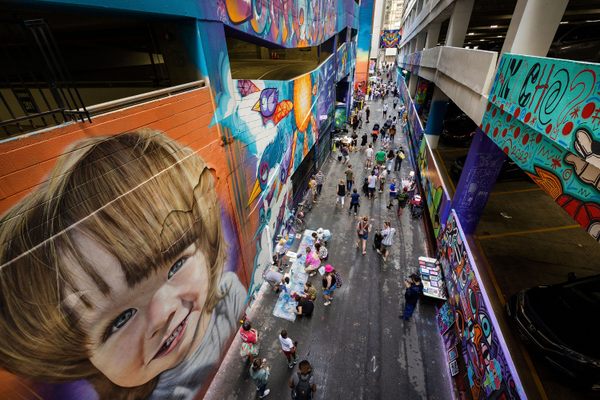 Incredible, colorful murals have transformed this once-dark alleyway in Uptown Charlotte.