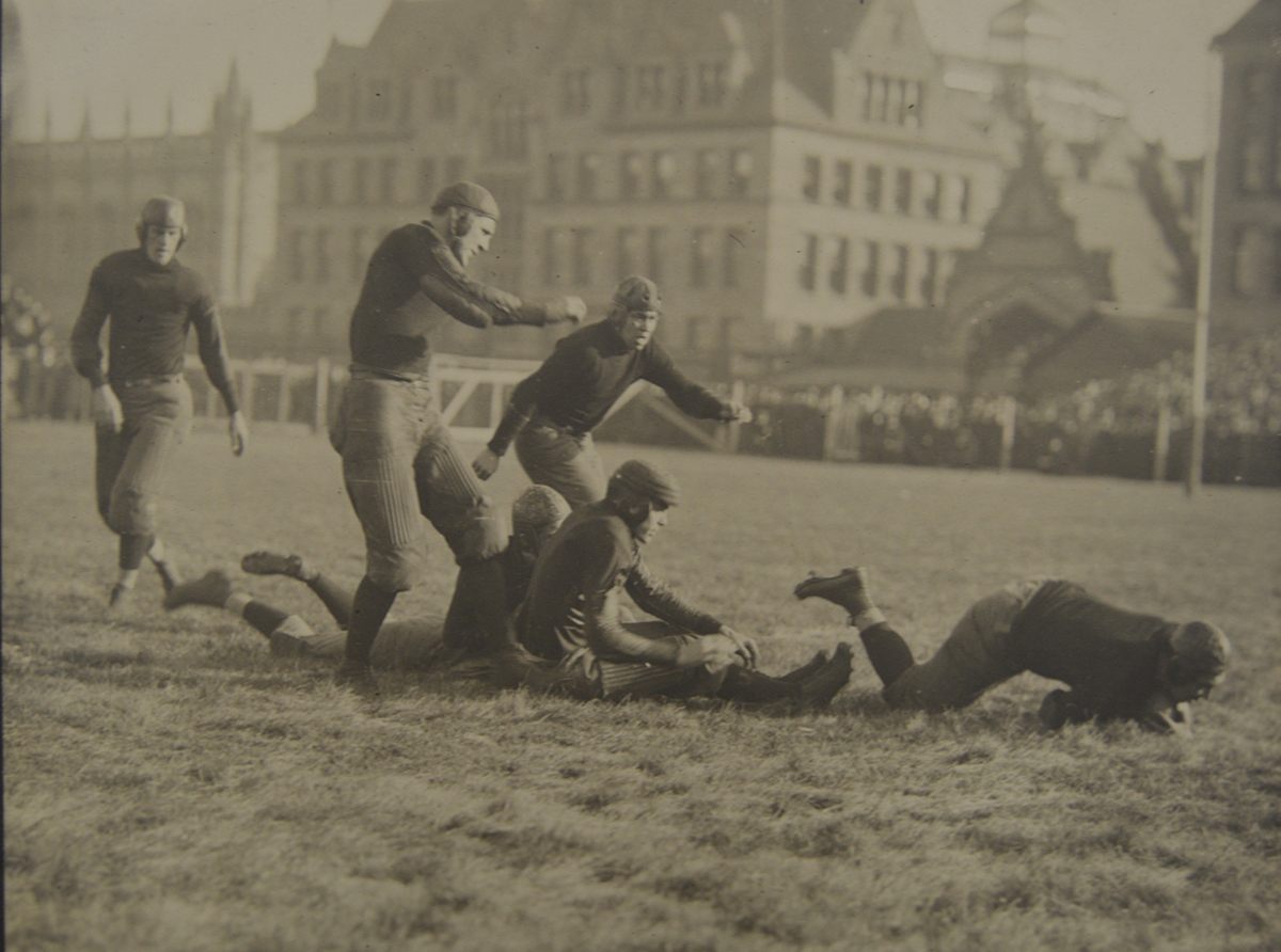 University of Chicago vs Carlisle Indians, November 1907.