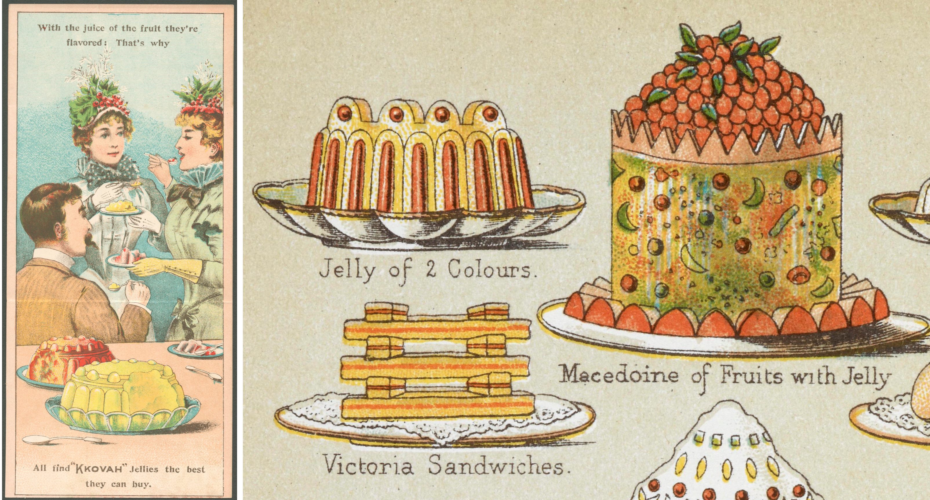 Before Jell O Colorful Gelatin Desserts Were Haute Cuisine Gastro Obscura 