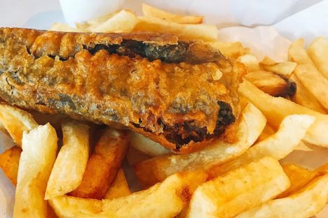 Fried Haggis