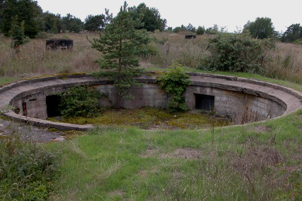 Abandoned military structure
