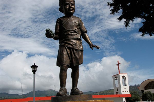 Edgar Hernandez, better known as “Niño Cero” - Little Boy Zero