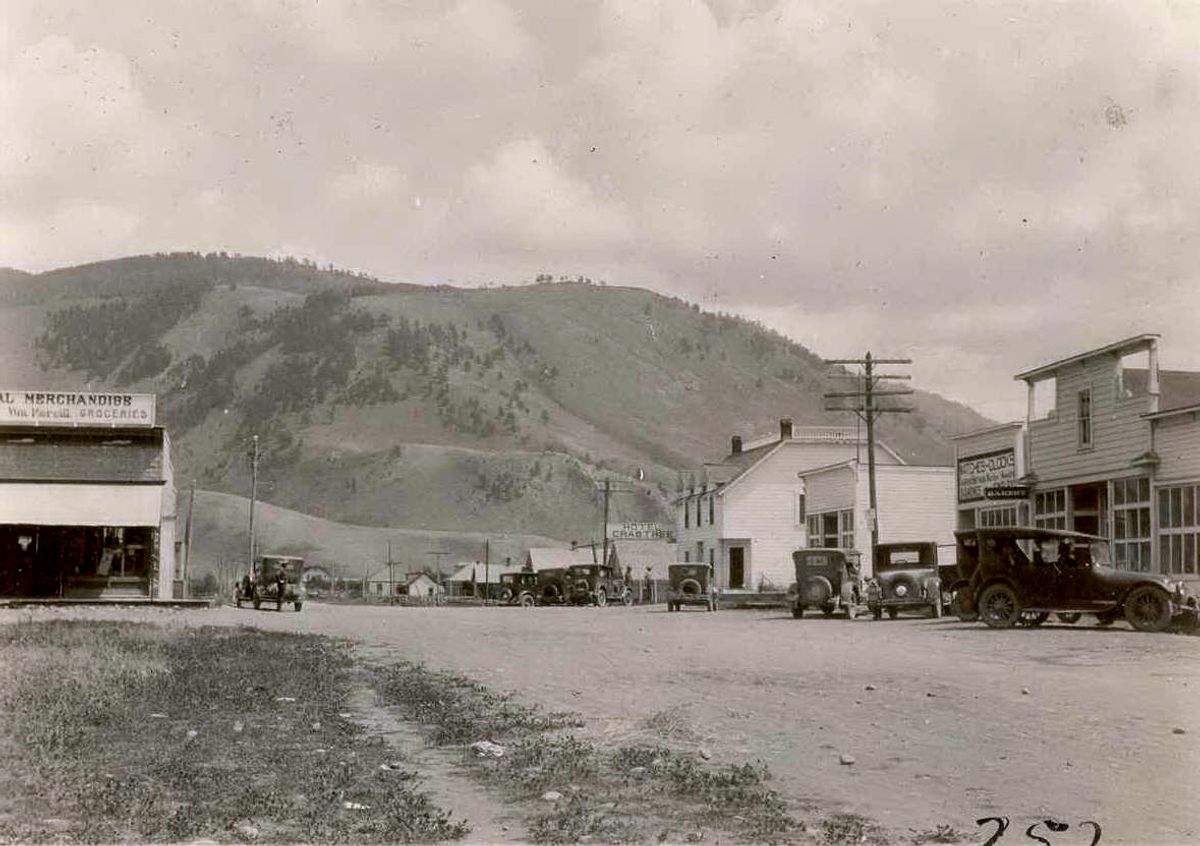That was then: Main Street circa 1920.