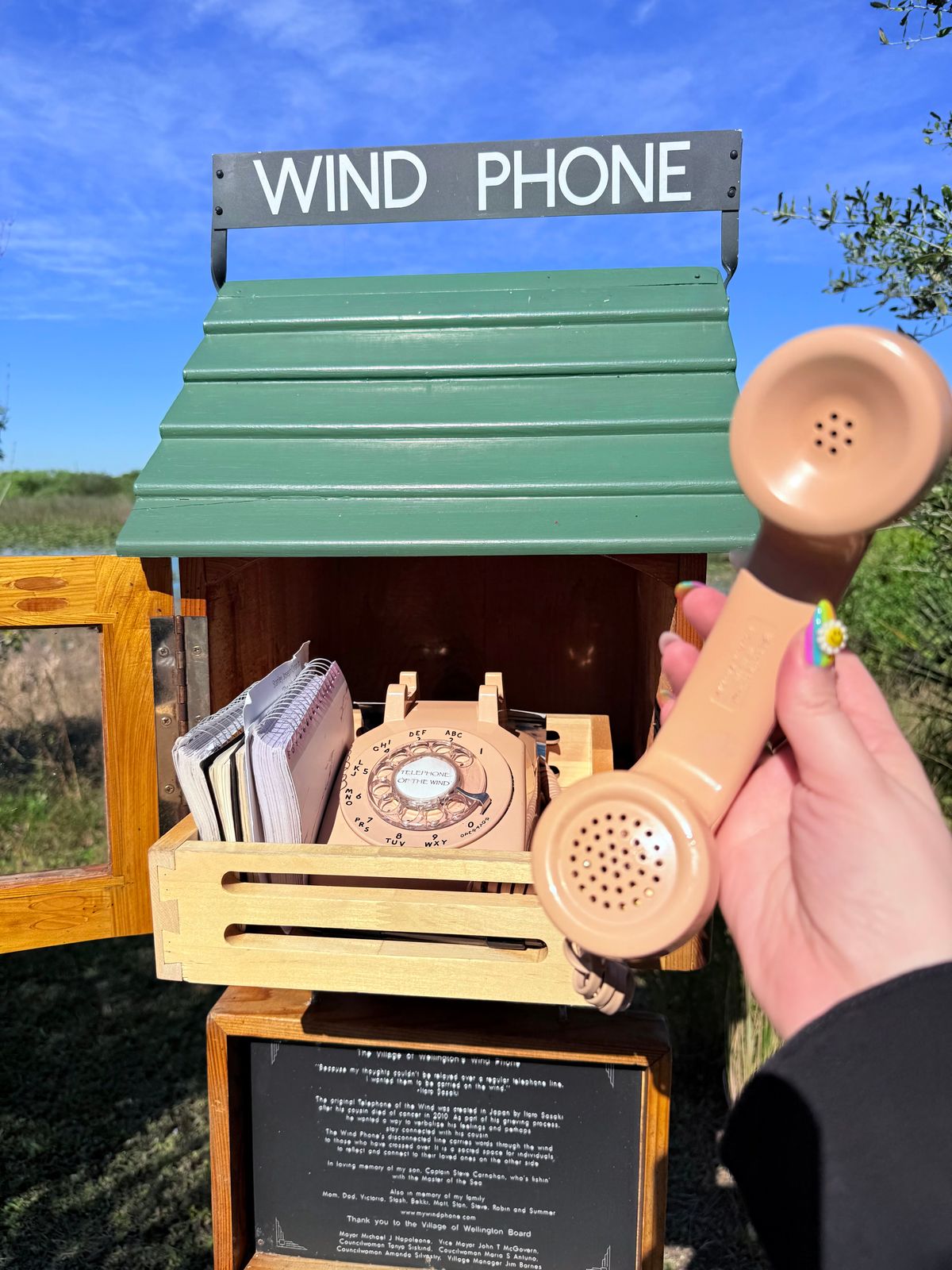 The Wellington Wind Phone in Wellington