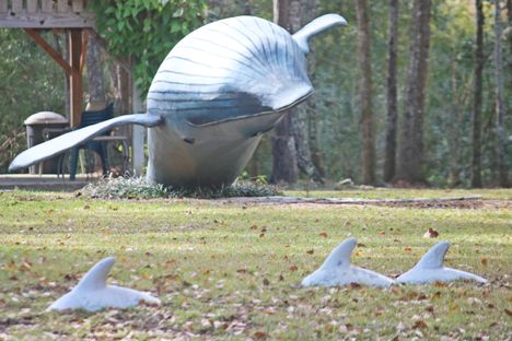 9/11 Whale Sculptures 