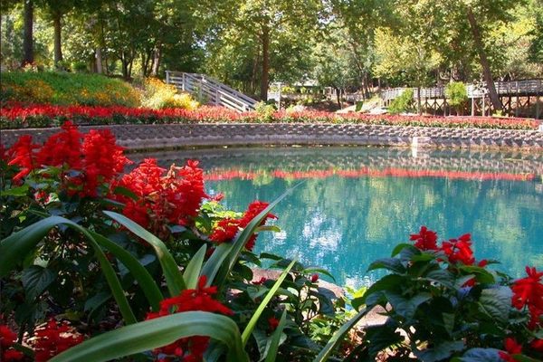 Blue Springs emits 38 million gallons of water daily. 