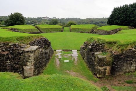 The amphitheater.