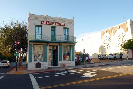 Ah Louis Store - View from across Palm Street.