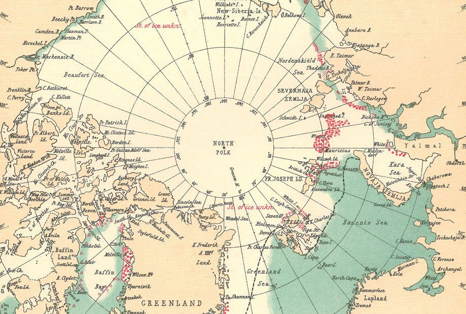 The Danish Meteorological Institute collected data on Arctic sea ice.