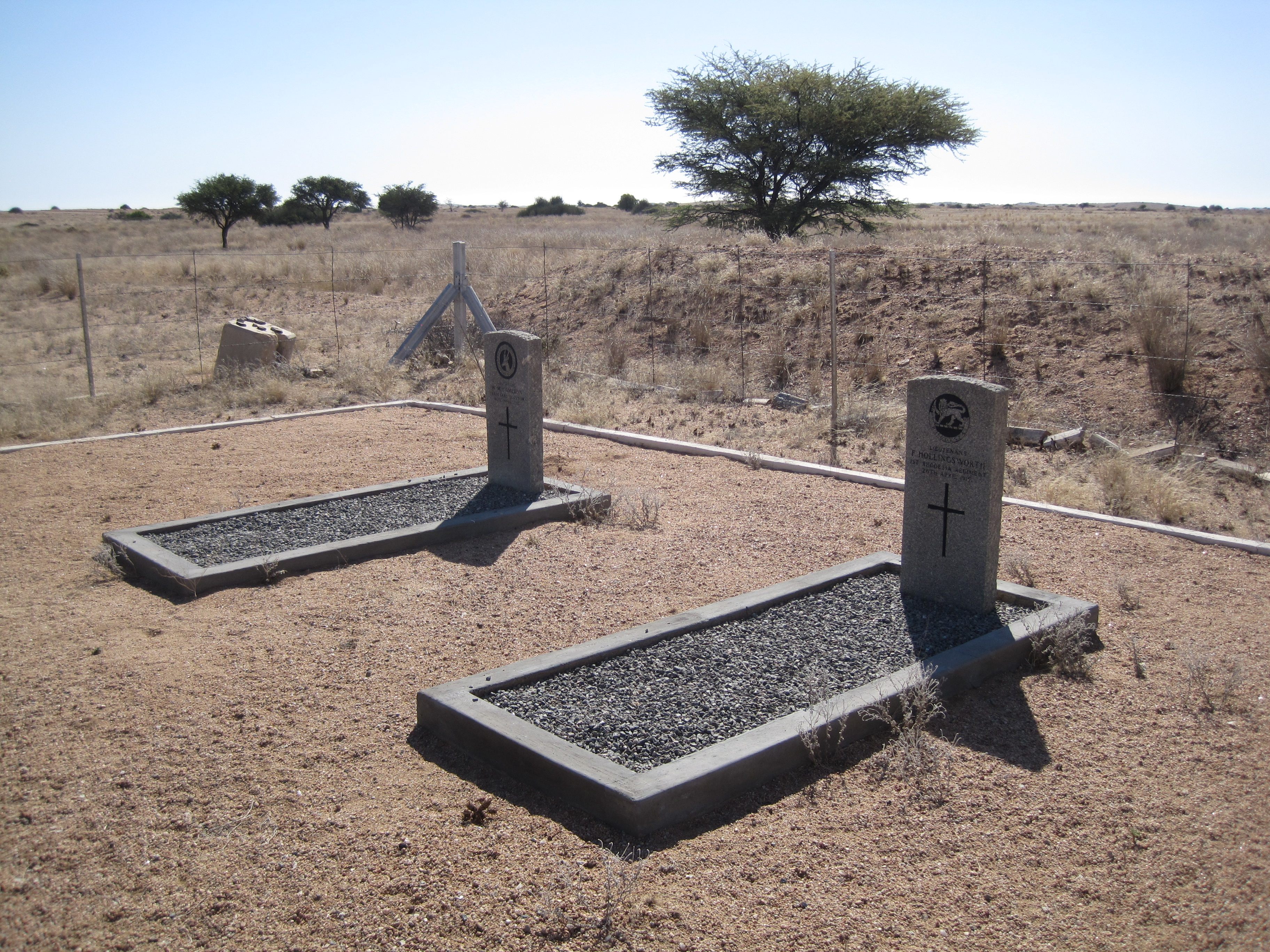 Trekkopje cemetery.