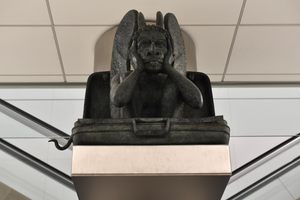 Conspiracies and monsters abound at Denver Airport.