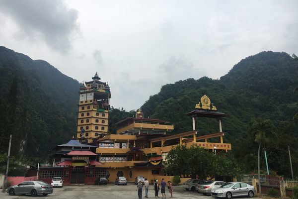 Enlightened Heart Tibetan Buddhist Temple in the Kinta valley.