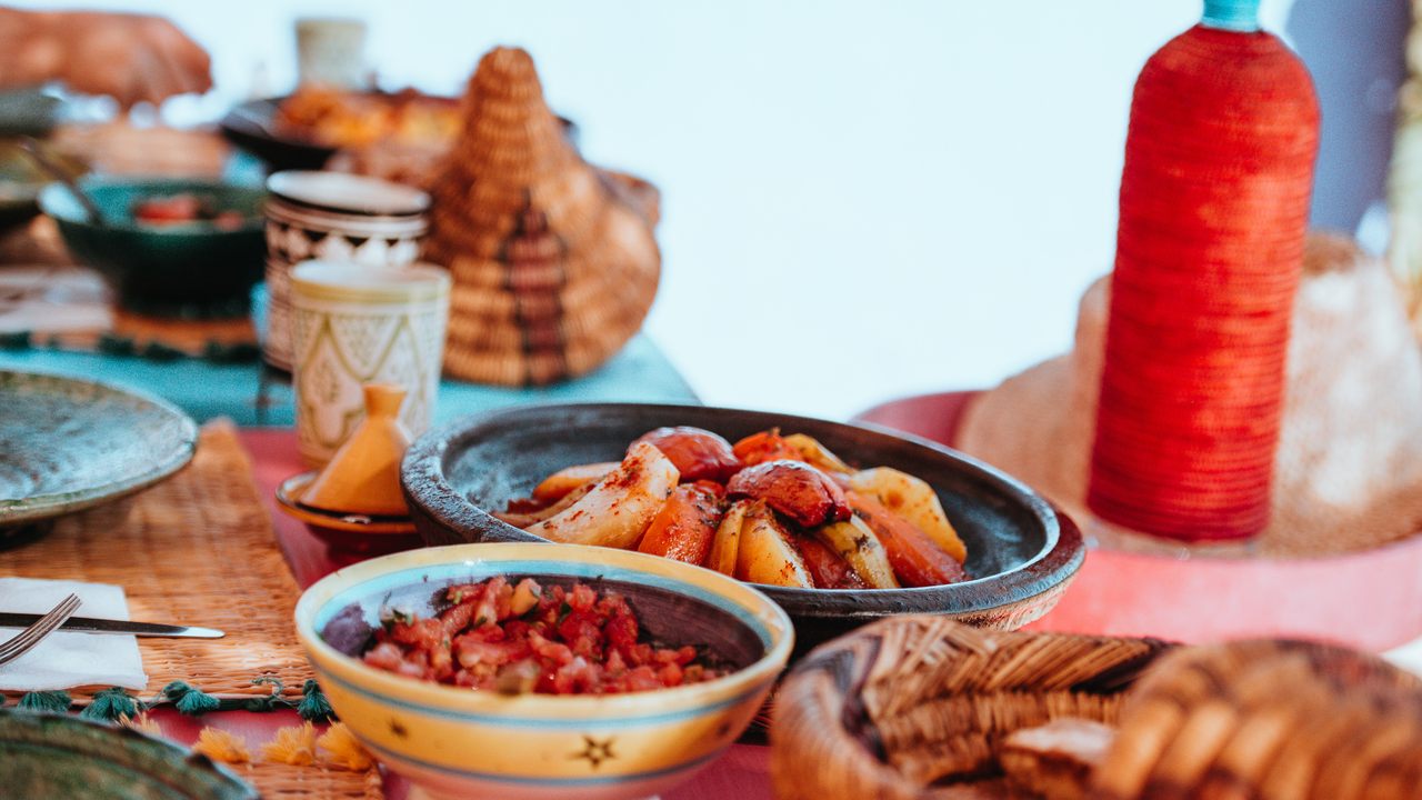 A tagine meal.