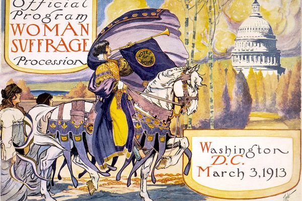 On March 3, 1913, thousands of women marched along Pennsylvania Avenue, one of the earliest protest marches in the nation's capital.