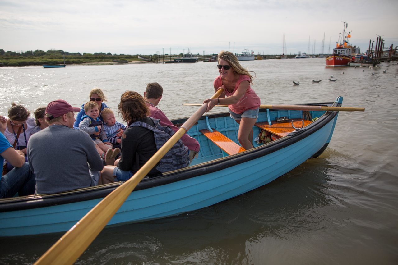 Dani Church has run the Southwold-Walberswick ferry for the last 22 years. Her family has been navigating the River Blyth since 1885. 