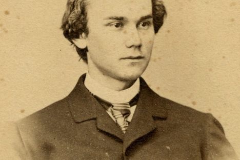Lincoln's secretary, John Hay, in 1862.