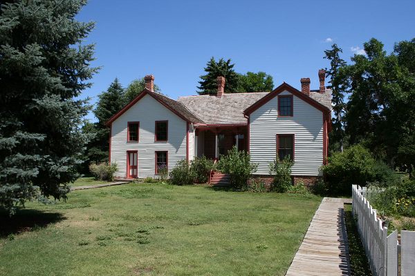 The Four Mile House in the park.