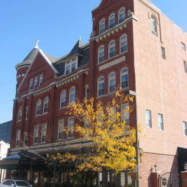 The historic–and potentially haunted–Blennerhassett Hotel dates to 1897. 