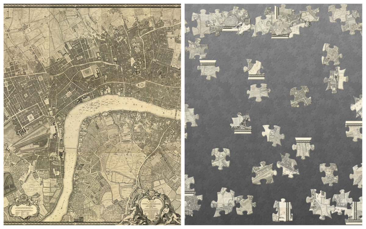 Map View Puzzle Cartographic Puzzles Are Poised for a Comeback