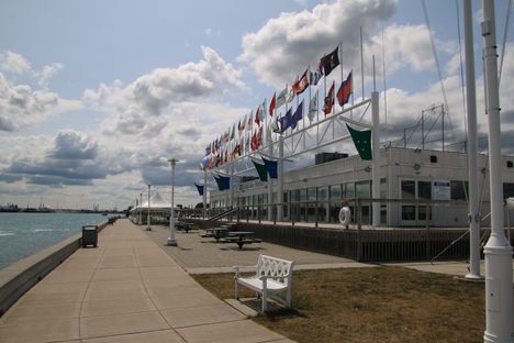 Boatnerd Vantage Point at the Great Lakes Maritime Center (Port Huron, Michigan) - August 25, 2017