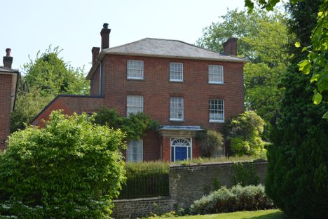 The private residence where Dodgson and his sisters once lived