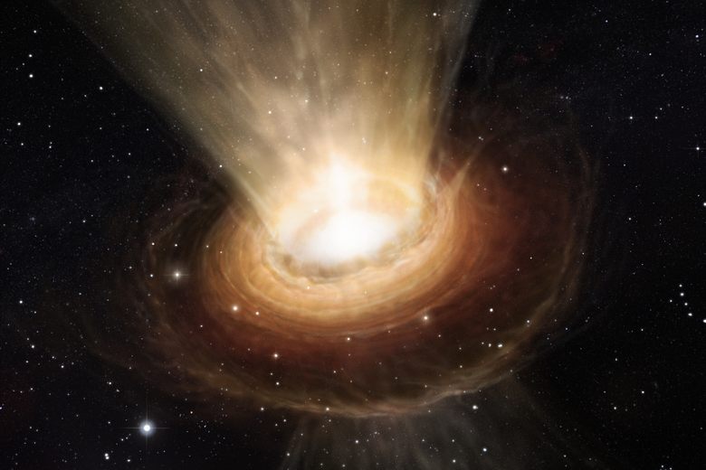 One of the Milky Way's Biggest Black Holes Hid a Surprise - The Atlantic