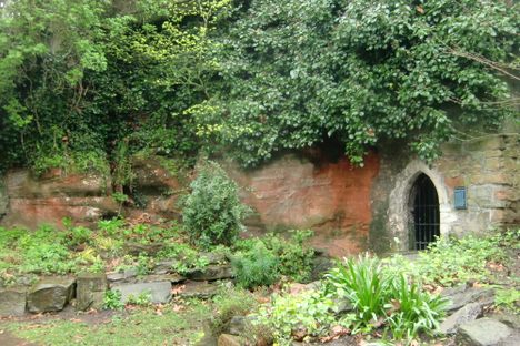 Hermit's Cave and Quaker Burial Ground