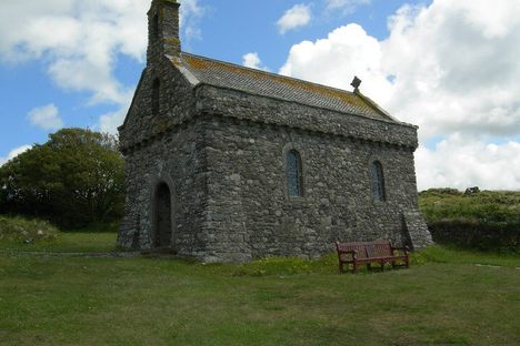 The modern chapel.