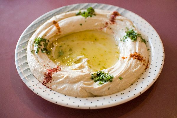 Historically, hummus could contain lots of spices.