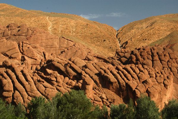 Monkey Fingers in Dades Gorge