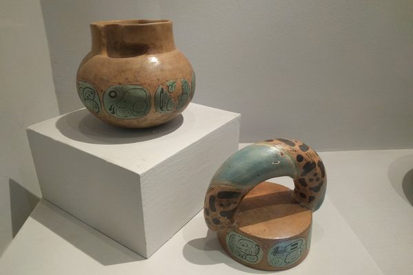 The vessel is now in the collection of the Museo Nacional de Arqueología y Etnología in Guatemala.