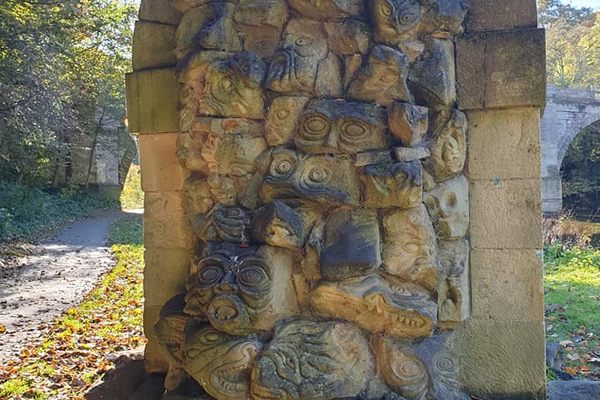 Stone Gargoyle Chair