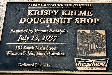 Site of the Original Krispy Kreme Doughnut Shop