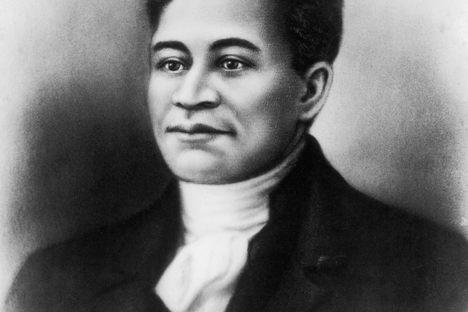 Speculative portrait of what Attucks might have looked like.
