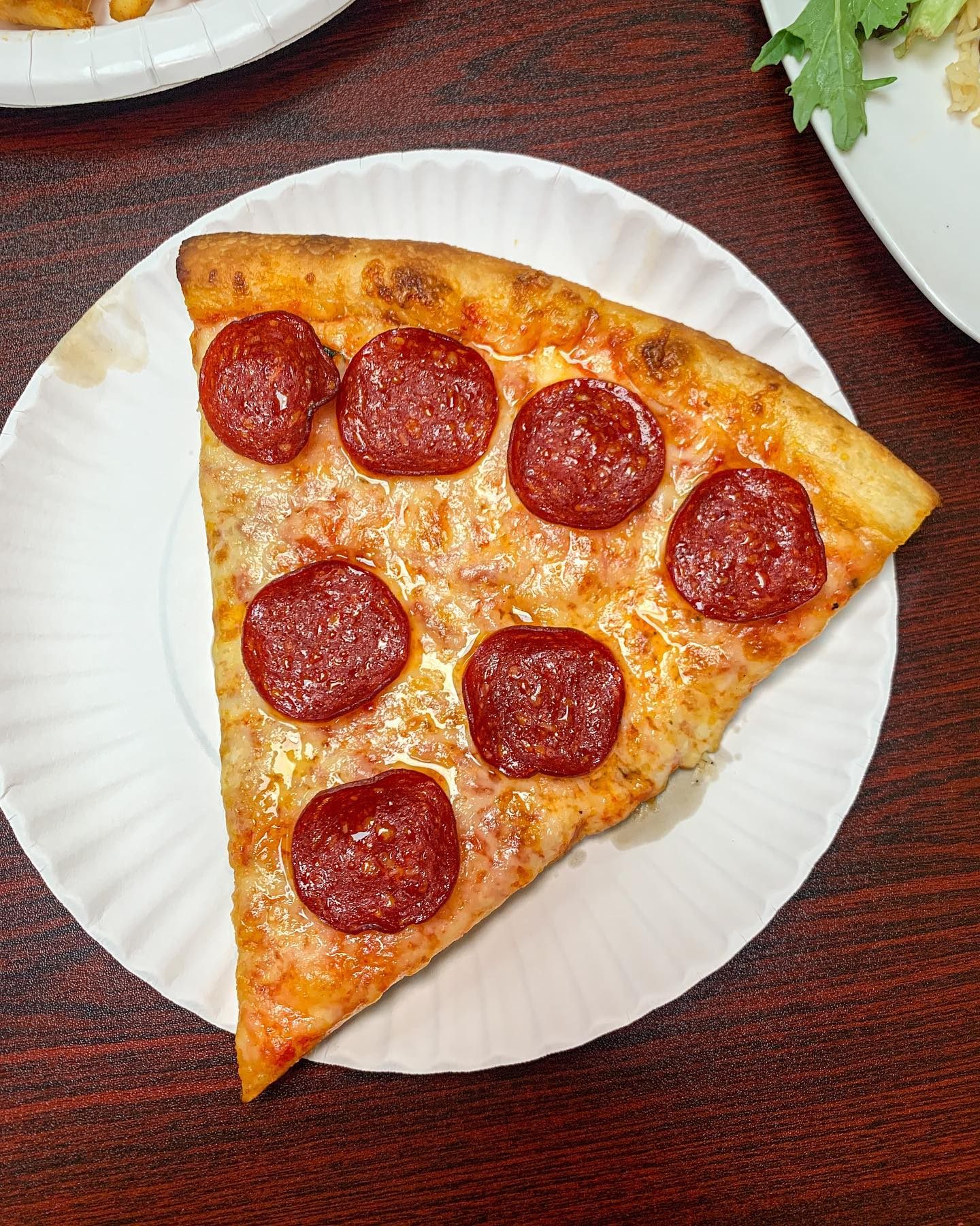 El Forno Pizza & Grill offers a halal take on a classic New York pepperoni slice. 