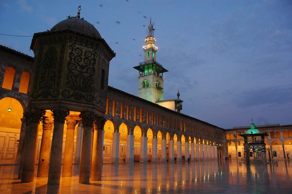 Umayyad Mosque courtyard