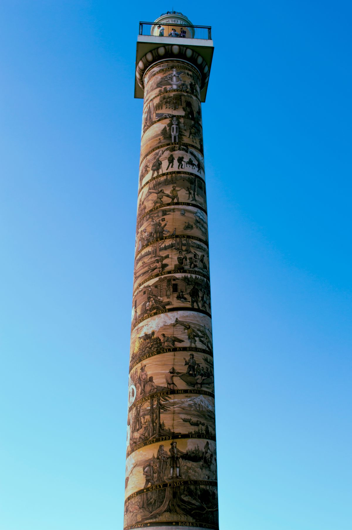 Astroia Column The Astoria Column – Astoria, Oregon - Atlas Obscura